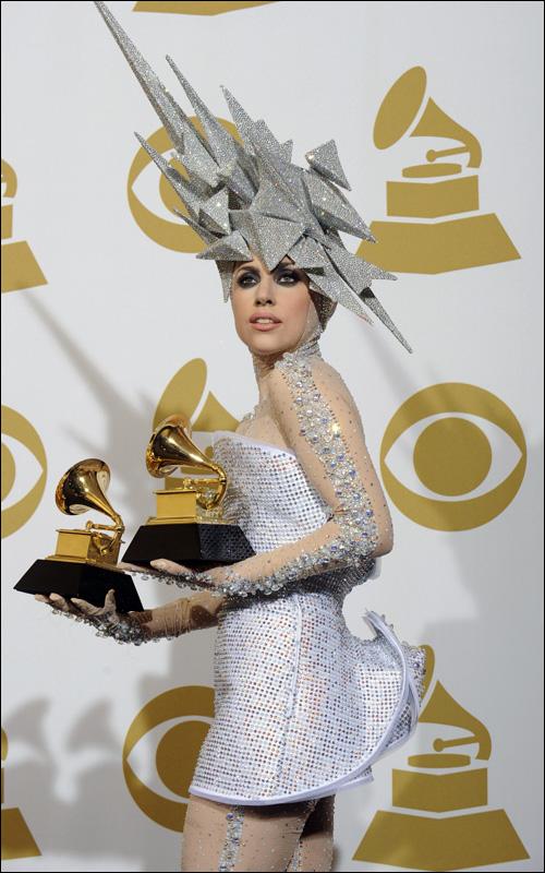 Lady Gaga Weird Dress. Best Dressed of 2010-Lady Gaga